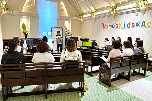 保護者向け講演会の様子