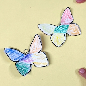 生徒たちが作ったちょうちょ