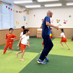 体育の授業の様子