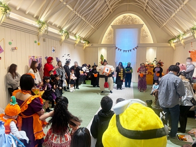 ハロウィーンパーティーの様子