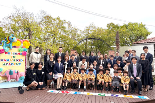 入学式の記念撮影