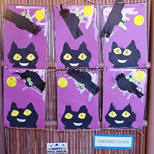 年中クラスの10月の制作